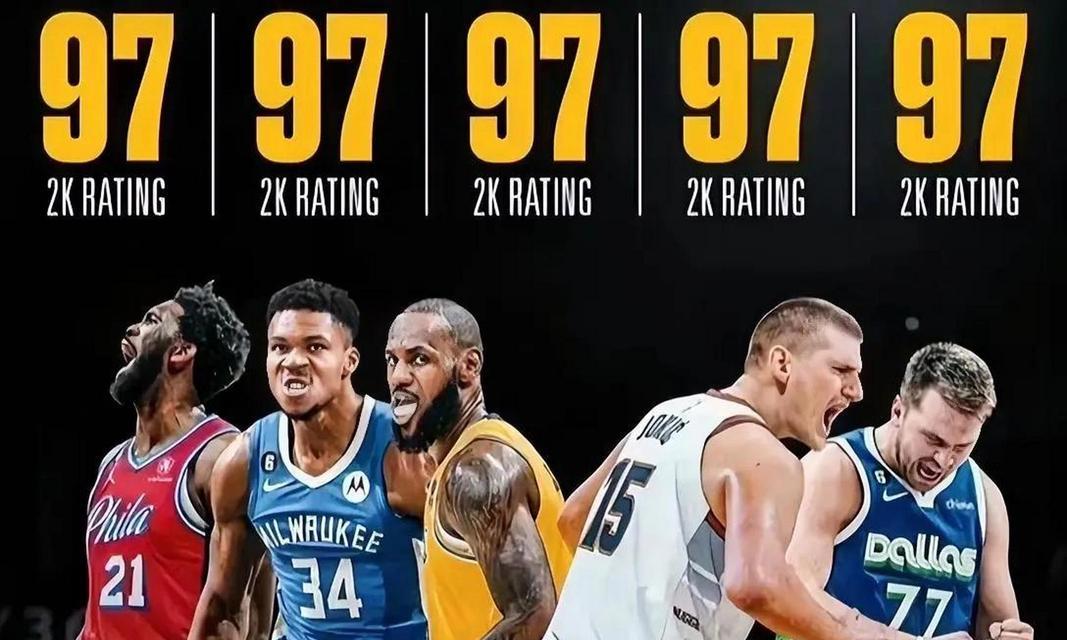 NBA球员最新能力值排行榜出炉（詹姆斯登顶，字母哥强势追赶）
