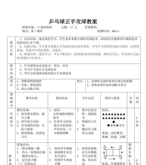 如何提高乒乓球扣球技巧（掌握关键动作，提升扣球水平）